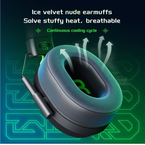 G810 Earphones with Mic Noise Reduction Game,Headphones, On-Ear Headphones - Picture 4 of 8